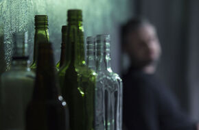 Butelki po alkoholu 