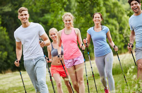 Trening nordic walking