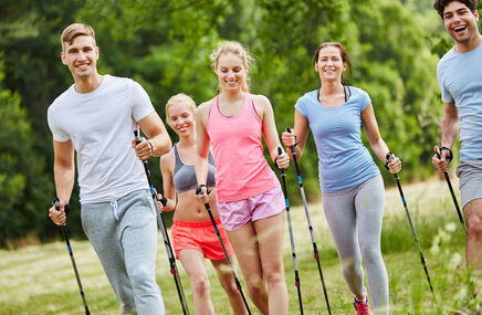 Trening nordic walking