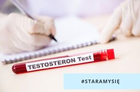 Próbka krwi do badania poziomu testosteronu