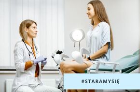Badanie śluzu szyjkowego u lekarza