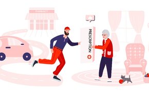Dostawa leków dla seniora
