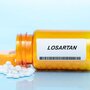 Tabletki leku zawierającego losartan