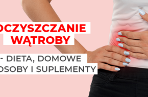 Kobieta trzymająca się za brzuch w miejscu, gdzie leży wątroba