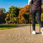 Spacer z kijkami do nordic walking
