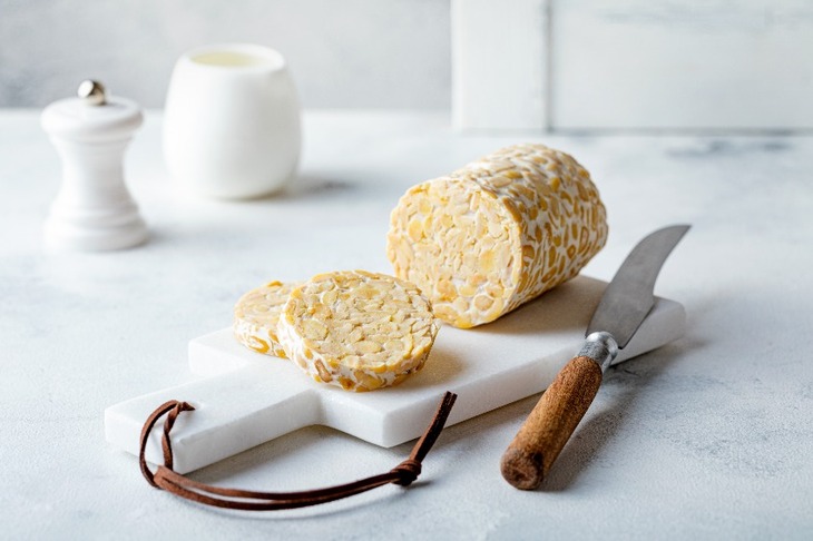 Tempeh gotowy do spożycia