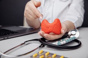 Wizualizacja tarczycy z niedoczynnością wtórną