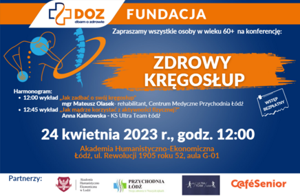 Konferencja zdrowy kręgosłup