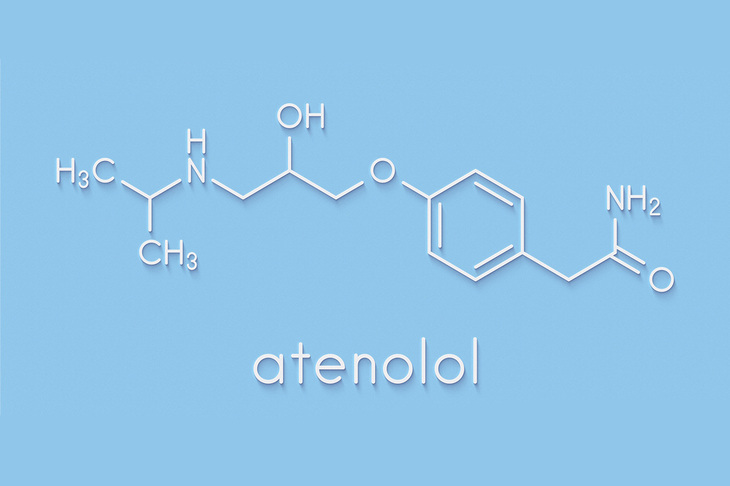 Zwór chemiczny atenololu
