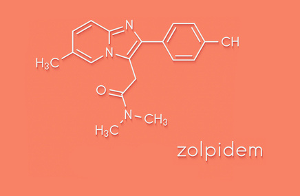 Wzór chemiczny zolpidemu