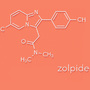 Wzór chemiczny zolpidemu
