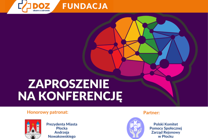 Zdrowy Mózg - konferencja w Płocku zaproszenie